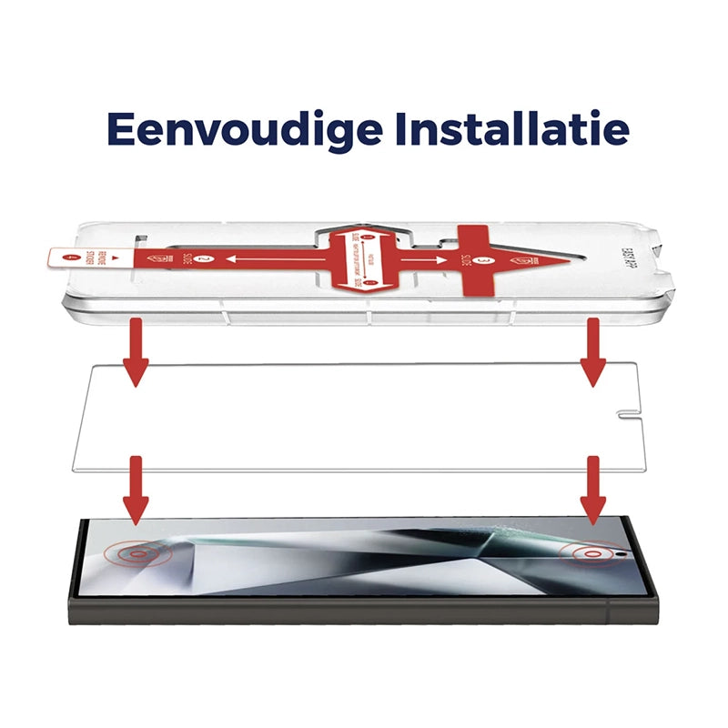 Premium Samsung Tempered Glass with Installation Tray