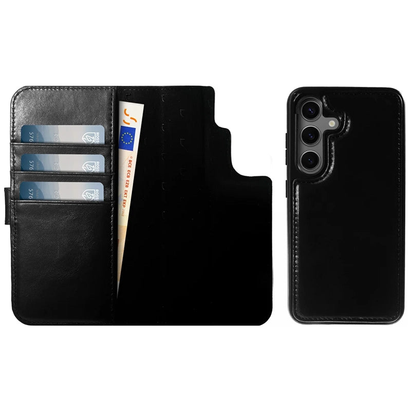 Prestige Echt Leren Samsung Book Case - Zwart