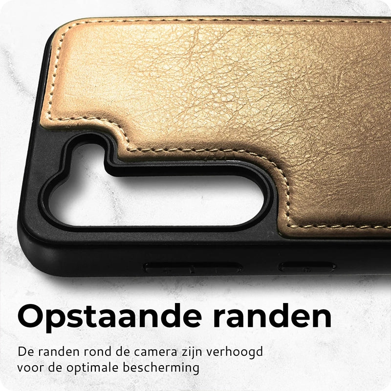 Prestige Echt Leren Samsung Book Case - Lichtbruin