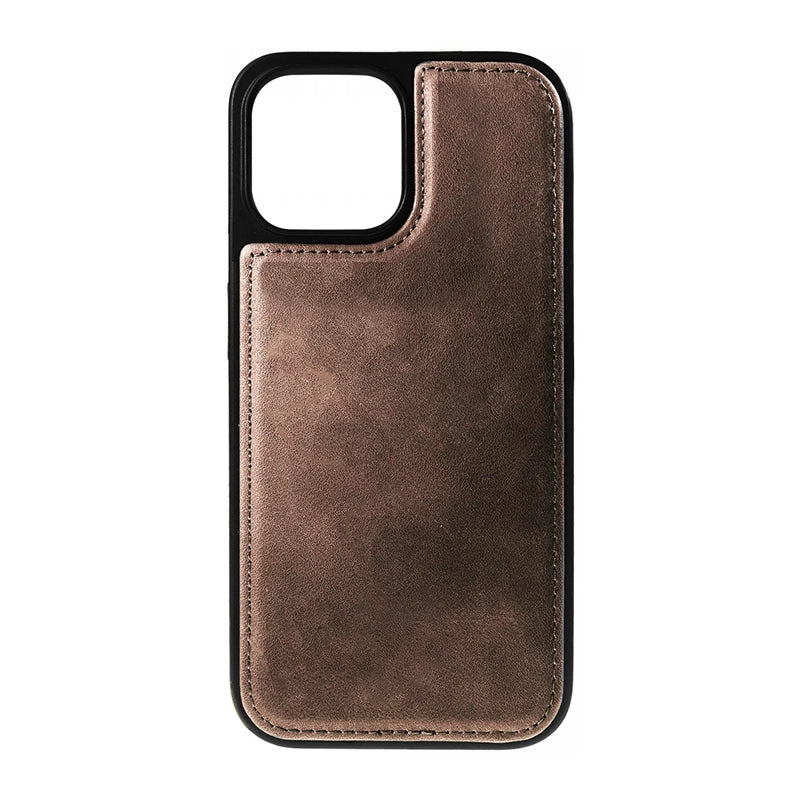 Prestige Echt Leren iPhone Book Case - Bruin