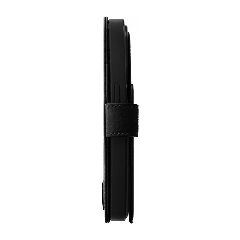 Prestige Echt Leren iPhone Book Case - Zwart