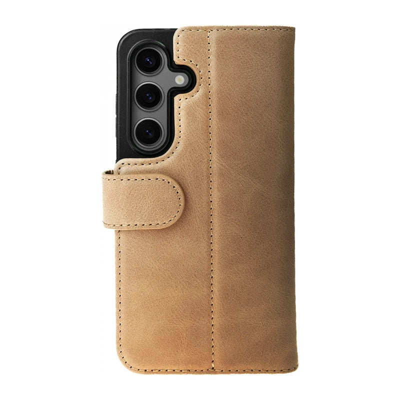 Prestige Echt Leren Samsung Book Case - Lichtbruin