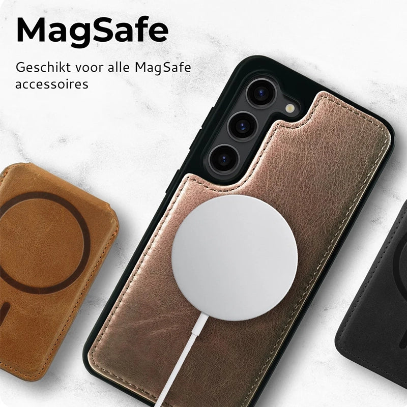 Prestige Echt Leren Samsung Book Case - Bruin