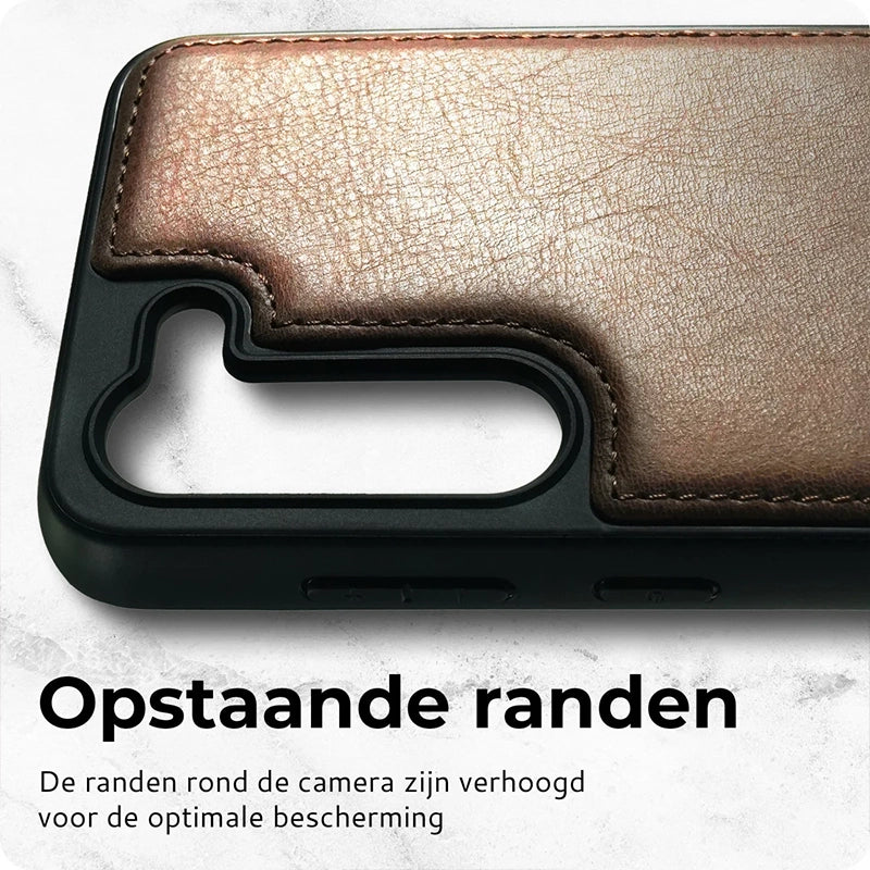 Prestige Echt Leren Samsung Book Case - Bruin