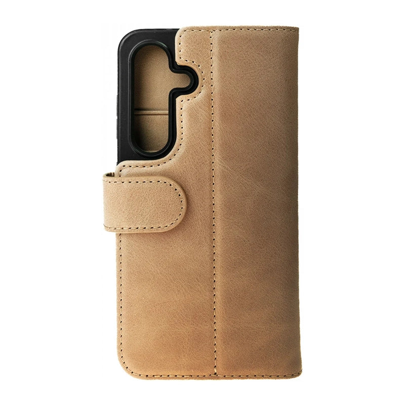 Prestige Echt Leren Samsung Book Case - Lichtbruin