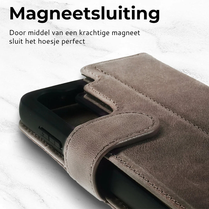 Prestige Echt Leren Samsung Book Case - Bruin