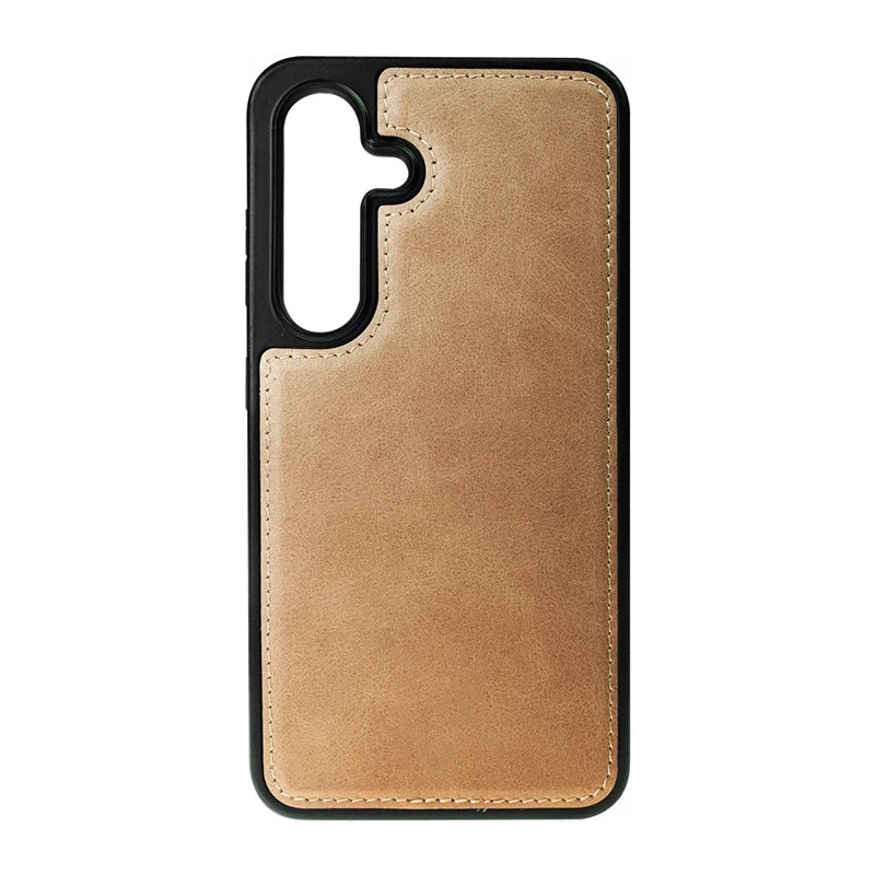 Prestige Echt Leren Samsung Book Case - Lichtbruin