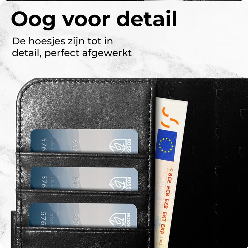 Prestige Echt Leren Samsung Book Case - Zwart
