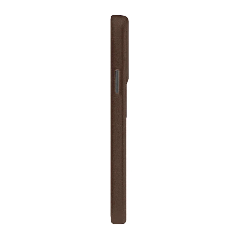 Stijlvolle Echt Leer Back Cover met MagSafe - Bruin