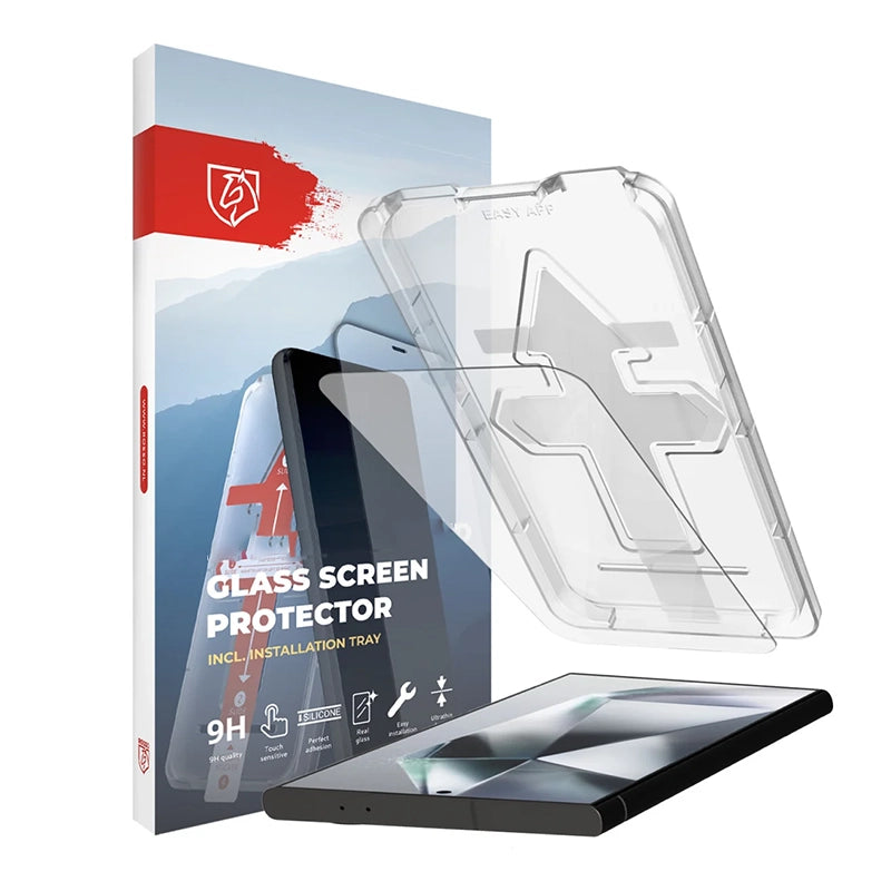Premium Samsung Tempered Glass with Installation Tray