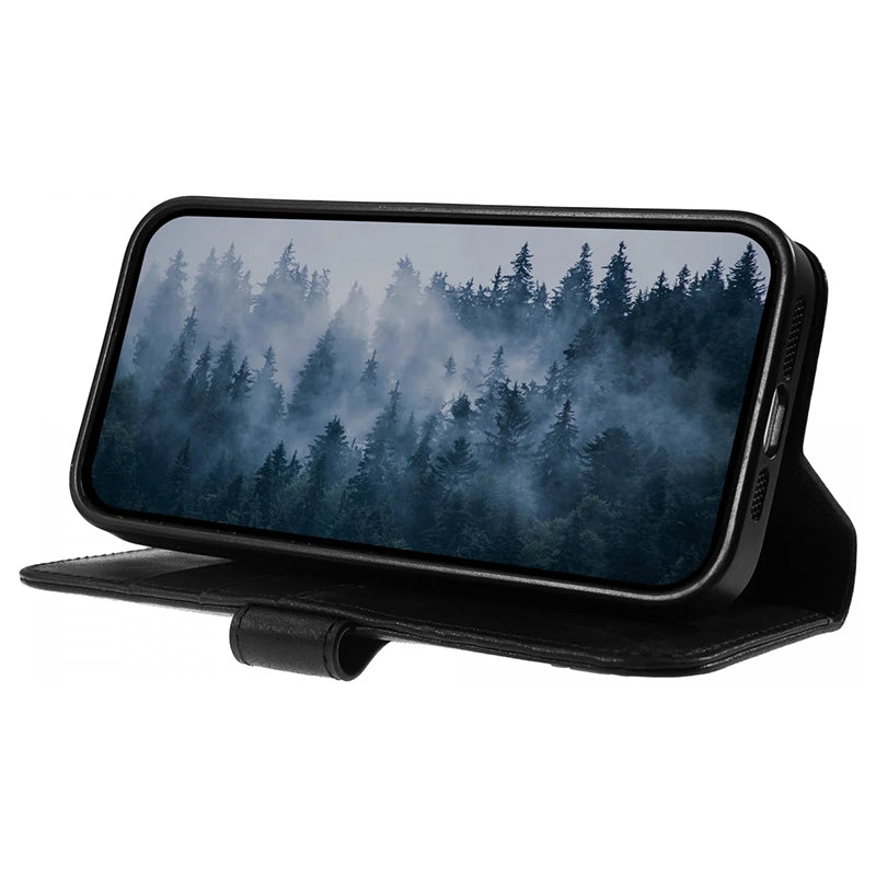 Prestige Echt Leren Samsung Book Case - Zwart