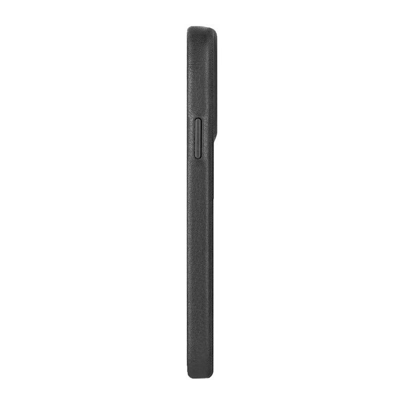 Stijlvolle Echt Leer Back Cover met MagSafe - Zwart